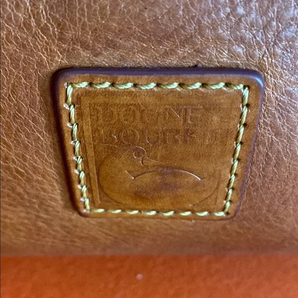 Dooney and Bourke florentine Barlow Leather satchel with Adjustable Strap - Picture 2 of 7